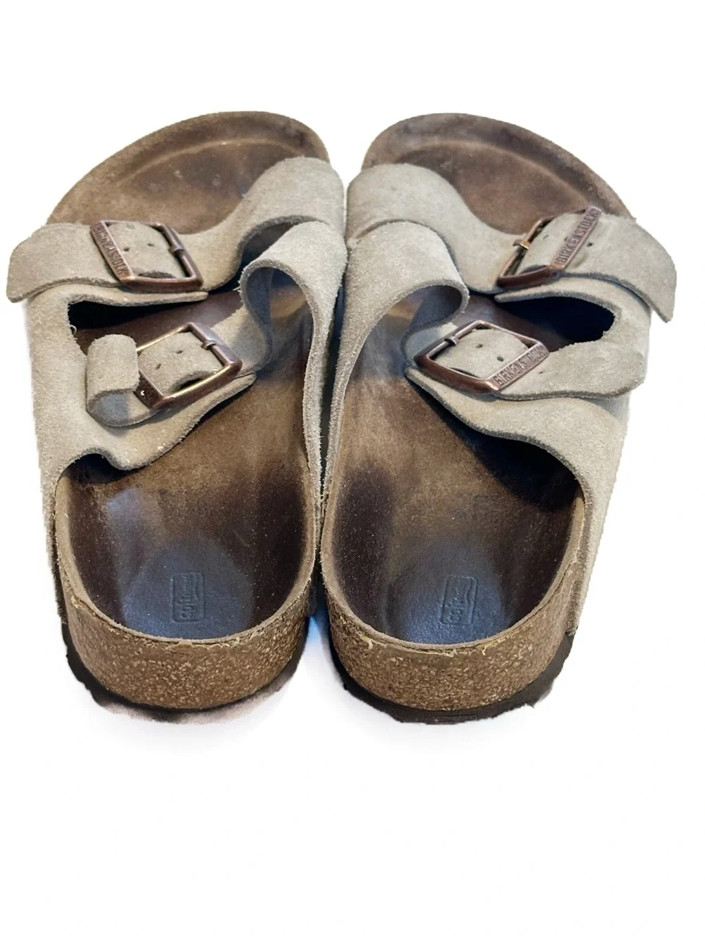 Birkenstock Arizona Soft Suede Double Strap Sandals